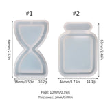 C9GF Resin Shaker Molds for DIY Pendant Charms Jewelry Making