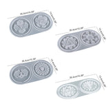 Seven Chakra Resin Molds Storage Tray Silicone Coaster Molds