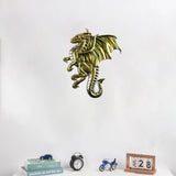 3D Dragon Resin Mold for DIY Wall Decorations