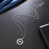 316L SS Aircraft Necklace Rhinestone Necklaces Women Wedding