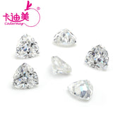 6x6mm Trillion Cut Moissanite D VVS1 Loose Synthetic Moissanite