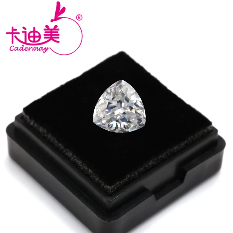 6x6mm Trillion Cut Moissanite D VVS1 Loose Synthetic Moissanite