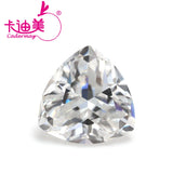 6x6mm Trillion Cut Moissanite D VVS1 Loose Synthetic Moissanite