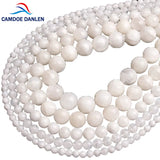 100% Natural Moonstone Round Beads 4/6/8/10/12mm DIY Charms Jewelry Making