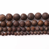 Frosted Bronzite Stone Round Beads 4-12MM for Jewelry Making