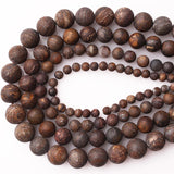 Frosted Bronzite Stone Round Beads 4-12MM for Jewelry Making