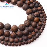Frosted Bronzite Stone Round Beads 4-12MM for Jewelry Making