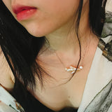 Natural Pearls Cross Chicken Feet Pearl for Jewelry Making