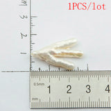 Natural Pearls Cross Chicken Feet Pearl for Jewelry Making