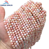 Peru High Pink Opal Stone Round Beads 6/8/10/12mm
