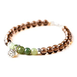 Smoky Quartz Loose Beads 4/6/8/10/12/14mm Brown Spacer Beads