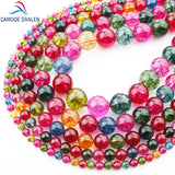 Tourmaline Round Loose Beads 4/6/8/10/12MM DIY Bracelet Necklace Earring