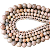 Natural Sun Stone Beads 4-12mm Round Loose Beads DIY Charms Bracelet Necklace