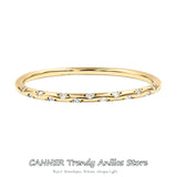 925 Sterling Silver Thin Clear Zircon Rings For Women Anti-allergy Jewelry