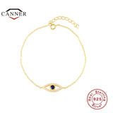 925 Sterling Silver Bracelet Zircon Charm Women Jewelry