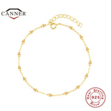 925 Sterling Silver Bracelet Zircon Charm Women Jewelry