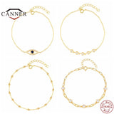 925 Sterling Silver Bracelet Zircon Charm Women Jewelry