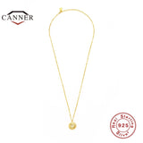 Sun-shaped Pendant 925 Silver Necklace for Women