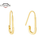 925 Silver CZ Zircon Ear Hook Stud Earrings for Women