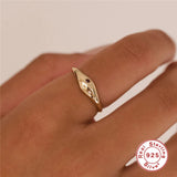 Colorful Zircon 925 Silver Constellation Rings for Women
