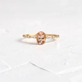 Colorful Zircon 925 Silver Ring Wedding Party Jewelry Gift