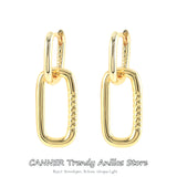 Silver Plated Twisted Circle Hoop Earrings Crystal Loop Jewelry