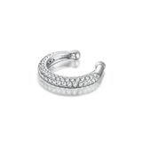 925 Sterling Silver Ear Cuff Clip Earrings for Women Spain Jewelry