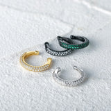 925 Sterling Silver Ear Cuff Clip Earrings for Women Spain Jewelry