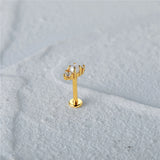 Claw Pearl 925 Sterling Silver Earring Stud Wedding Fine Jewelry