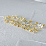 Flower Pearl 925 Silver Earring For Women Stud Earring 16G Piercing