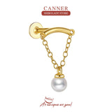 Pearl Pendant Silver Earrings Wedding Party Jewelry