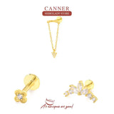 925 Silver Tassel Drop Earrings for Women