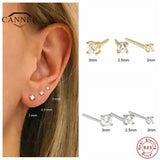 925 Sterling Silver Small Stud Earrings For Women
