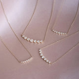 925 Silver Necklace Women's Pendente Chain Wedding Jewelry