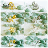 925 Silver Zircon Stud Earrings for Women