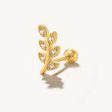 925 Sterling Silver Crystal Zircon Ear Studs for Women