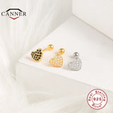 925 Sterling Silver Stud Earrings & CZ Zircon Piercing Earrings