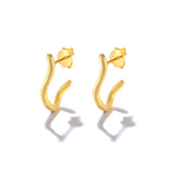 925 Sterling Silver CZ Stud Earrings for Women