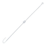 S925 Silver Zircon Bracelet Chain for Women's Jewelry