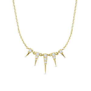 925 Silver Chain Zircon Pendant Necklace for Familly Year