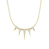 925 Silver Chain Zircon Pendant Necklace for Familly Year