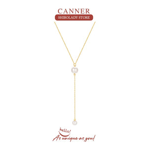 Kpop Pearl Choker Necklace for Women