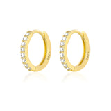 Small Round Hoop Earrings 925 Sterling Silver Jewelry