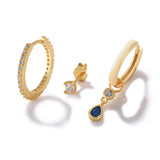 Zircon Silver 925 Drop Earrings For Women Fine Jewelry
