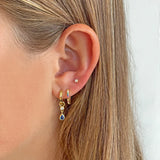 Zircon Silver 925 Drop Earrings For Women Fine Jewelry