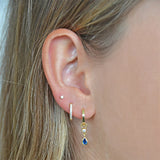 Zircon Silver 925 Drop Earrings For Women Fine Jewelry