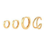 Y2K Earrings Set Piercing Hoops Jewelrys