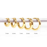 925 Silver Hoop Earrings For Women Mother's Gift