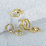 925 Sterling Silver Small Hoop Earrings 12mm Circle Round Huggie Piercing
