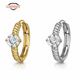 925 Sterling Silver Huggie Hoop Cartilage Earring for Women